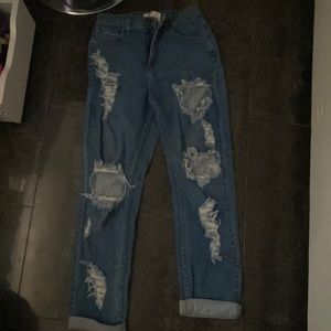 Vibrant m.i.u baggy jeans